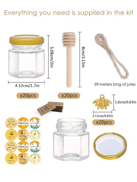 glass honey jar with dipper|small honey jars with dippers.